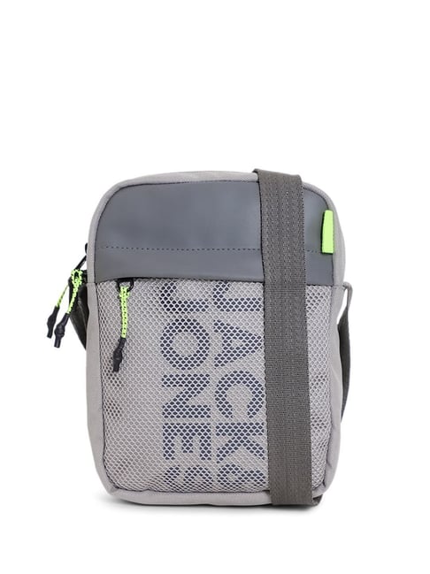 Jack Jones Grey Medium Cross Body Bag