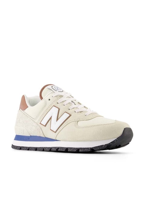 New Balance Men's 574 Encap Off White Casual Sneakers