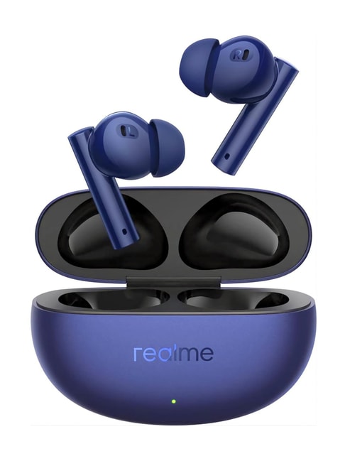 Realme Buds Air 5 in-Ear BT Earbuds with 50dB ANC & Upto 38Hrs Battery (Deep Sea Blue, TWS)