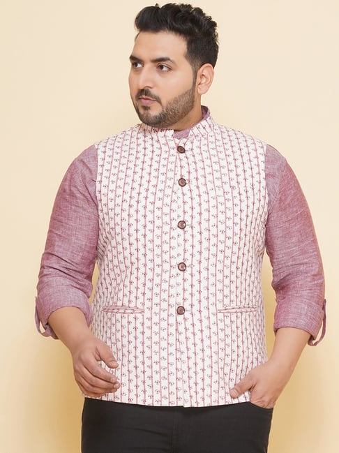 Plus size nehru jacket hotsell