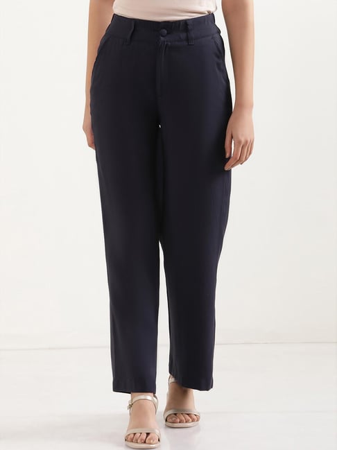 Elleven from Aurelia Blue Mid Rise Bootcut Pants-picture-31