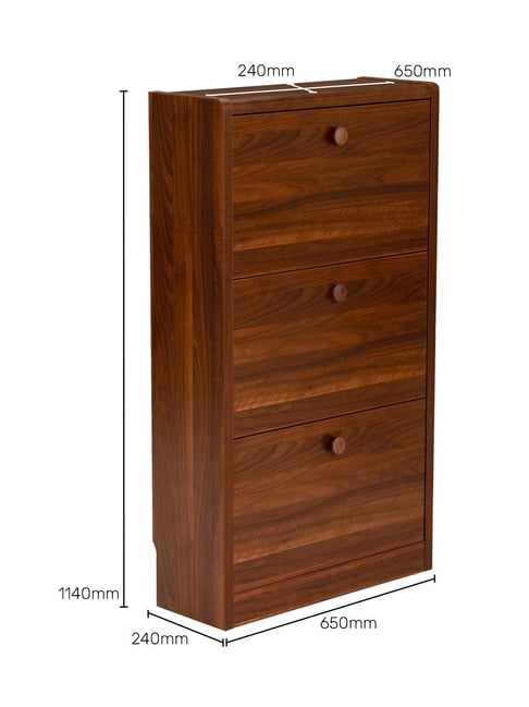 Buy Durian Fernando Versatile Walnut Brown Engineered Wood Shoe