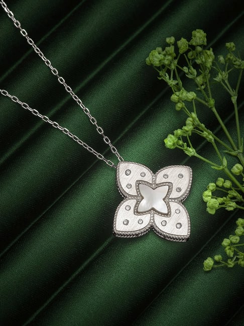 Silberry 925 Sterling Silver Victoria Necklace