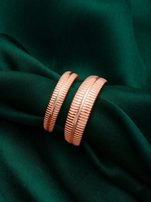 Silberry 925 Silver Rose Gold Love Path Couple Rings-picture-41