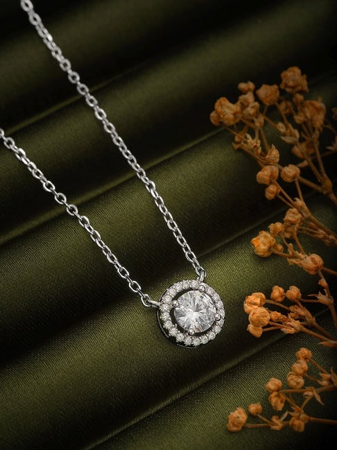 Buy Silberry Sterling Silver Pastel Ocean Necklace Online At