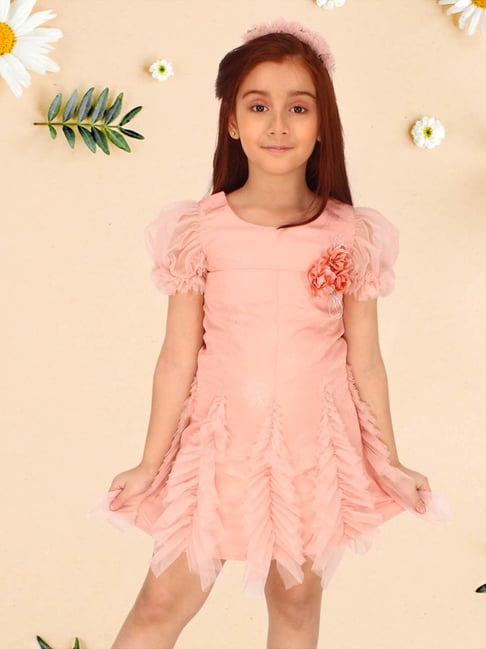 cutecumber maxi dress Cutecumber Designs Cutecumber Dresses Reviews CUTECUMBER Pink Embellished Net Maxi Dress