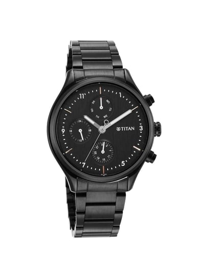 Buy Online Titan Evoke Leather: Luminous AMOLED Display & Water-Resistant  Smartwatch - 90172al01 | Titan