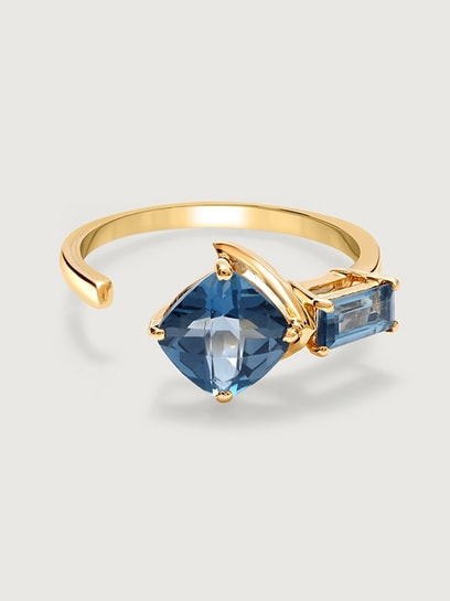 Jaipur Gemstone Yellow Topaz Ring With Natural Topaz Stone Stone Topaz Gold  Plated Ring Price in India - Buy Jaipur Gemstone Yellow Topaz Ring With  Natural Topaz Stone Stone Topaz Gold Plated