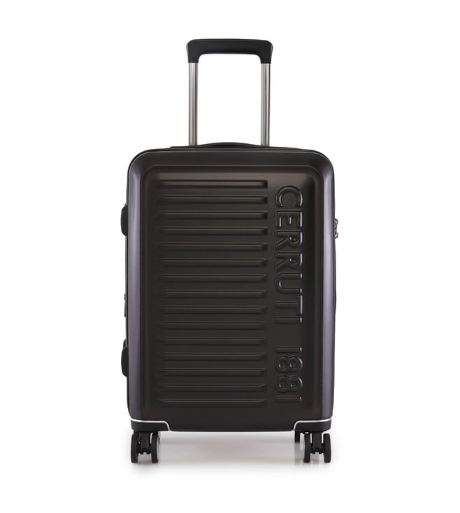 Buy Cerruti 1881 Black CER06087S Hard Small Cabin Trolley Online