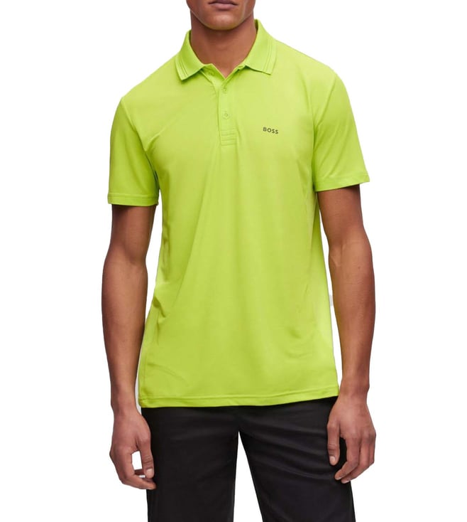 bright colored polos