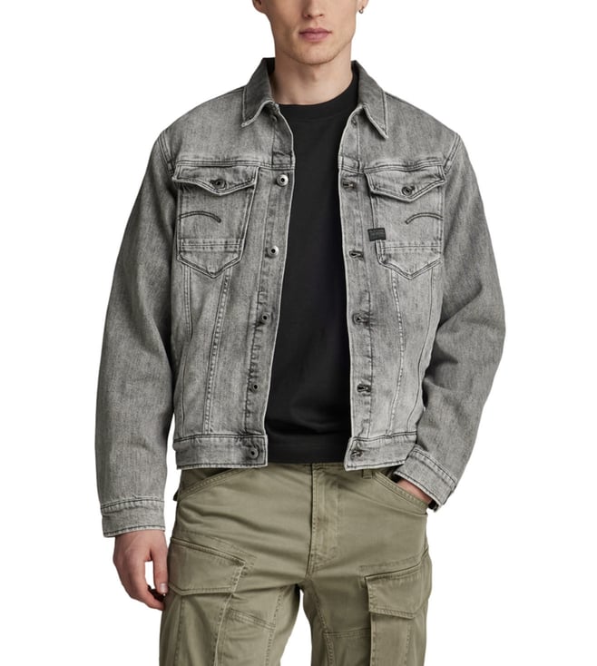 G star best sale denim jacket mens