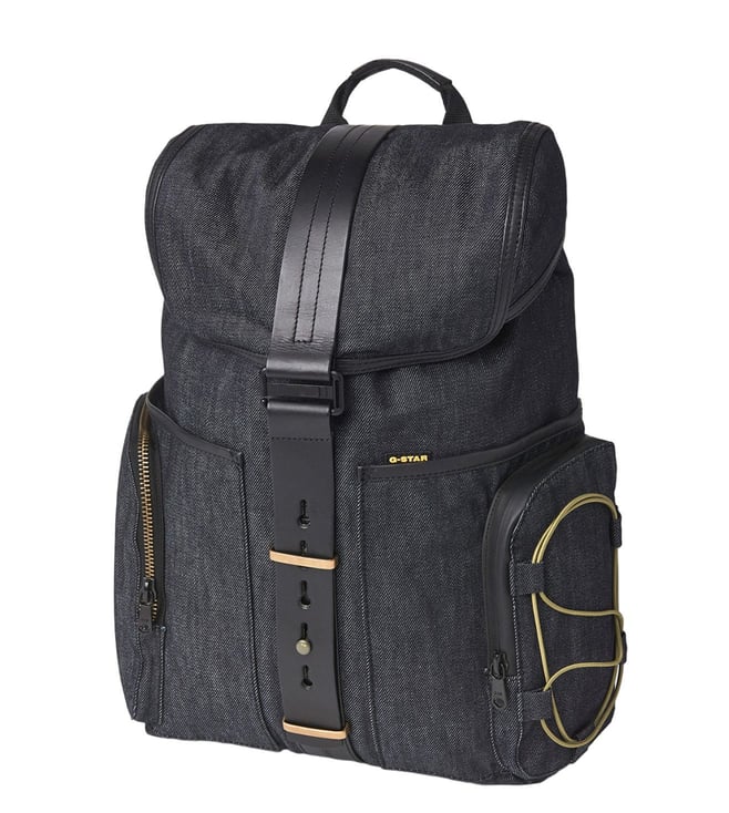 G Star RAW Blue Grey Denim Embro Baseball Trucker Backpack