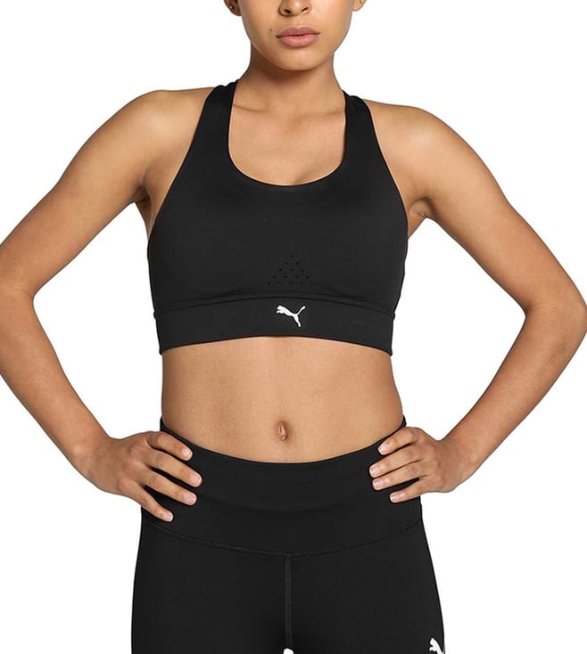 Buy Puma Purple Printed Tight Fit Sports Bra for Women Online @ Tata CLiQ  Luxury