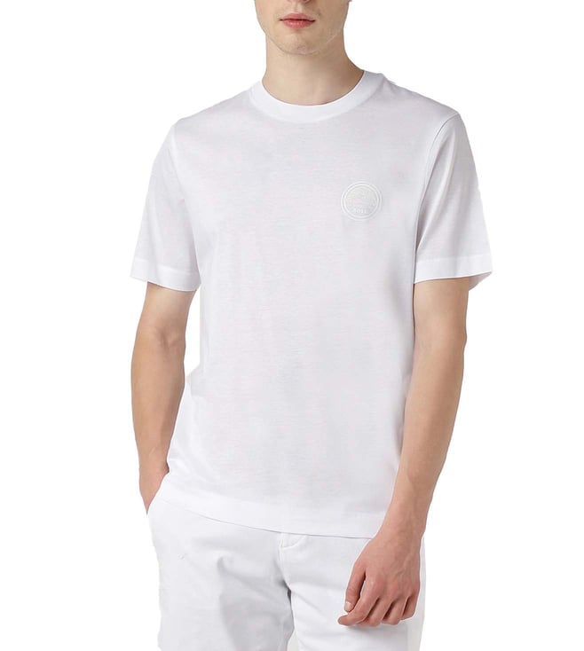 Buy Calvin Klein Jeans Bright White Regular Fit T-Shirts for Men