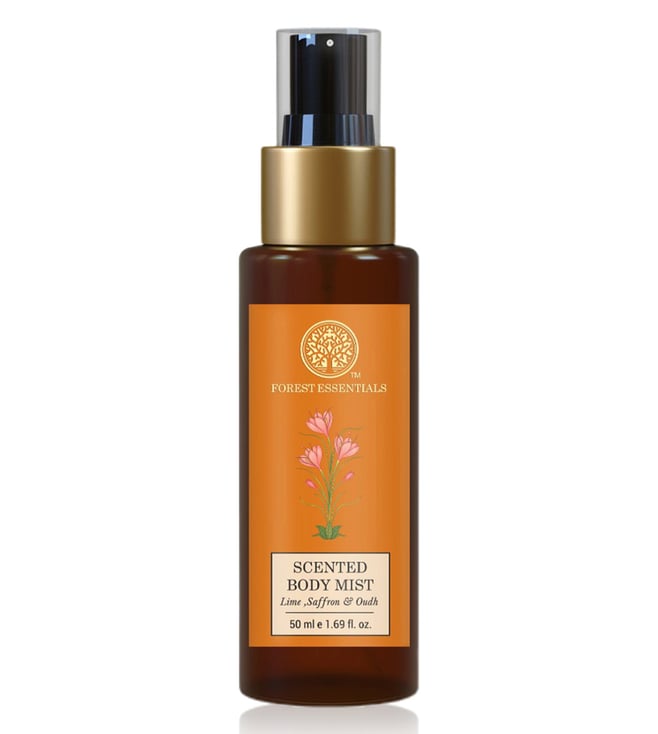 Forest Essentials Lime & Saffron Oudh Long Lasting & Intense Body Mist - 50 ml