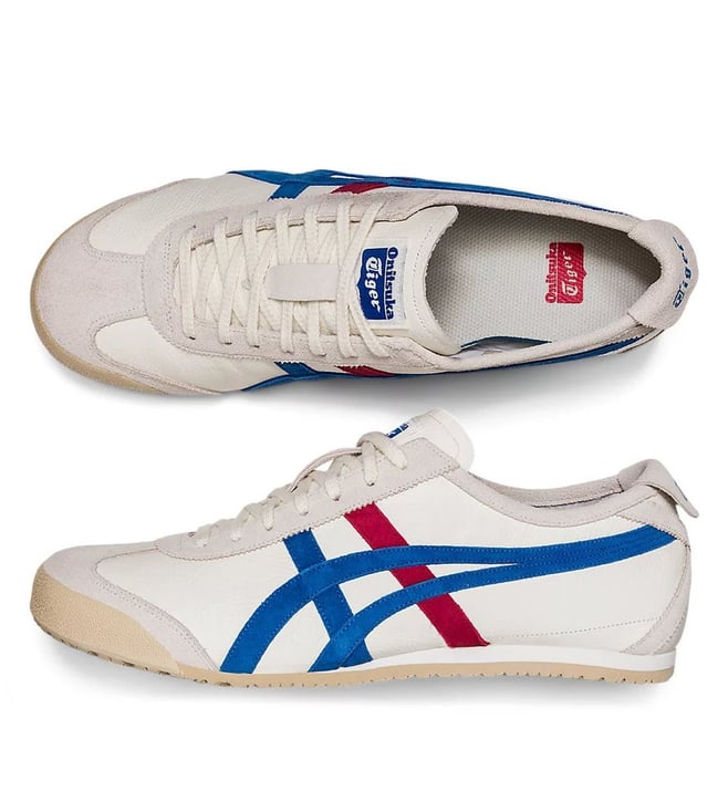 Buy Onitsuka Tiger MEXICO 66 VIN White & Directoire Blue Unisex ...