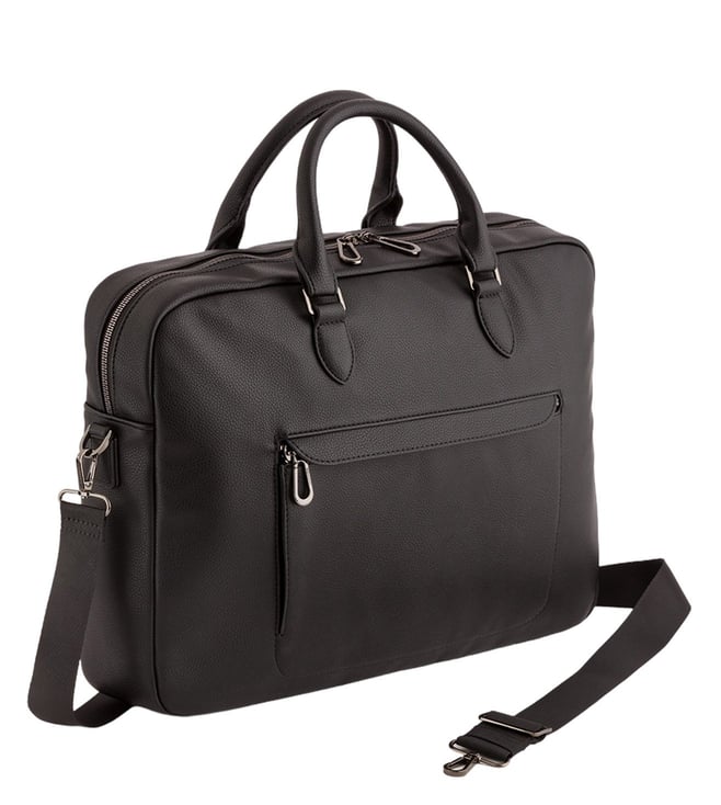 Buy CARPISA Black Capable Pro Large Laptop Bag for Men Online @ Tata ...