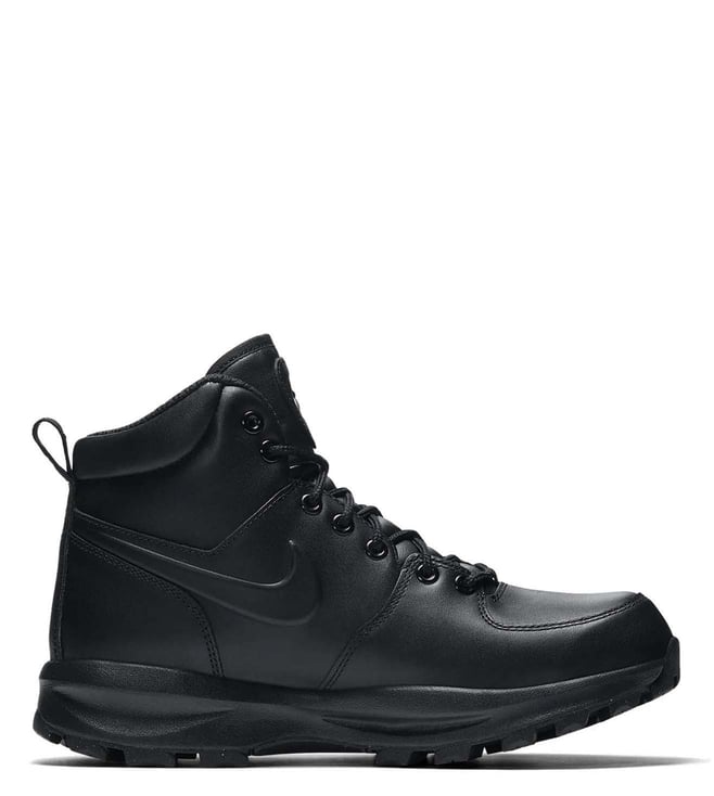 mens nike manoa boots black