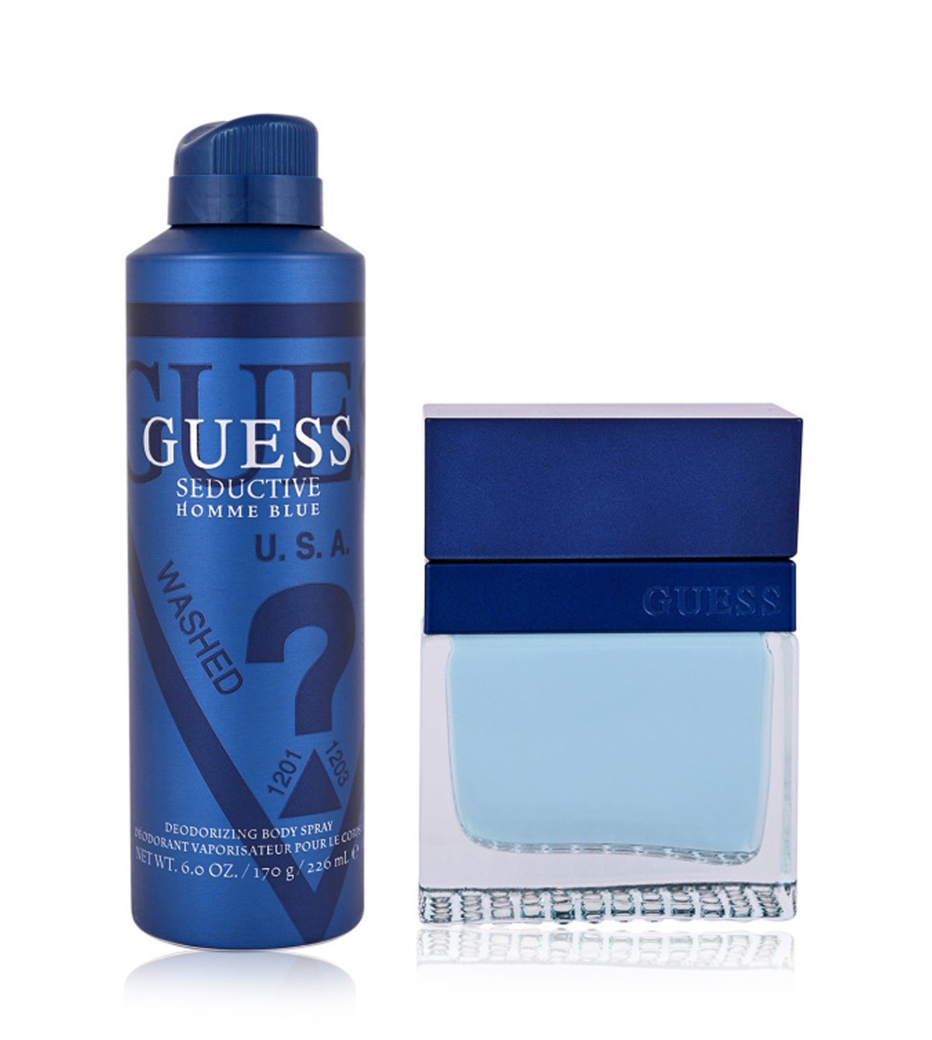 Guess seductive homme blue deodorant body spray hotsell