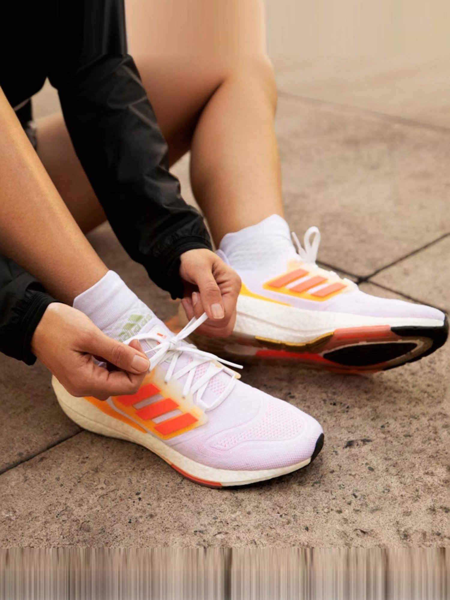 ADIDAS WMNS ULTRABOOST 'PASTEL PINK' CLEAR PINK YELLOW TINT SKY