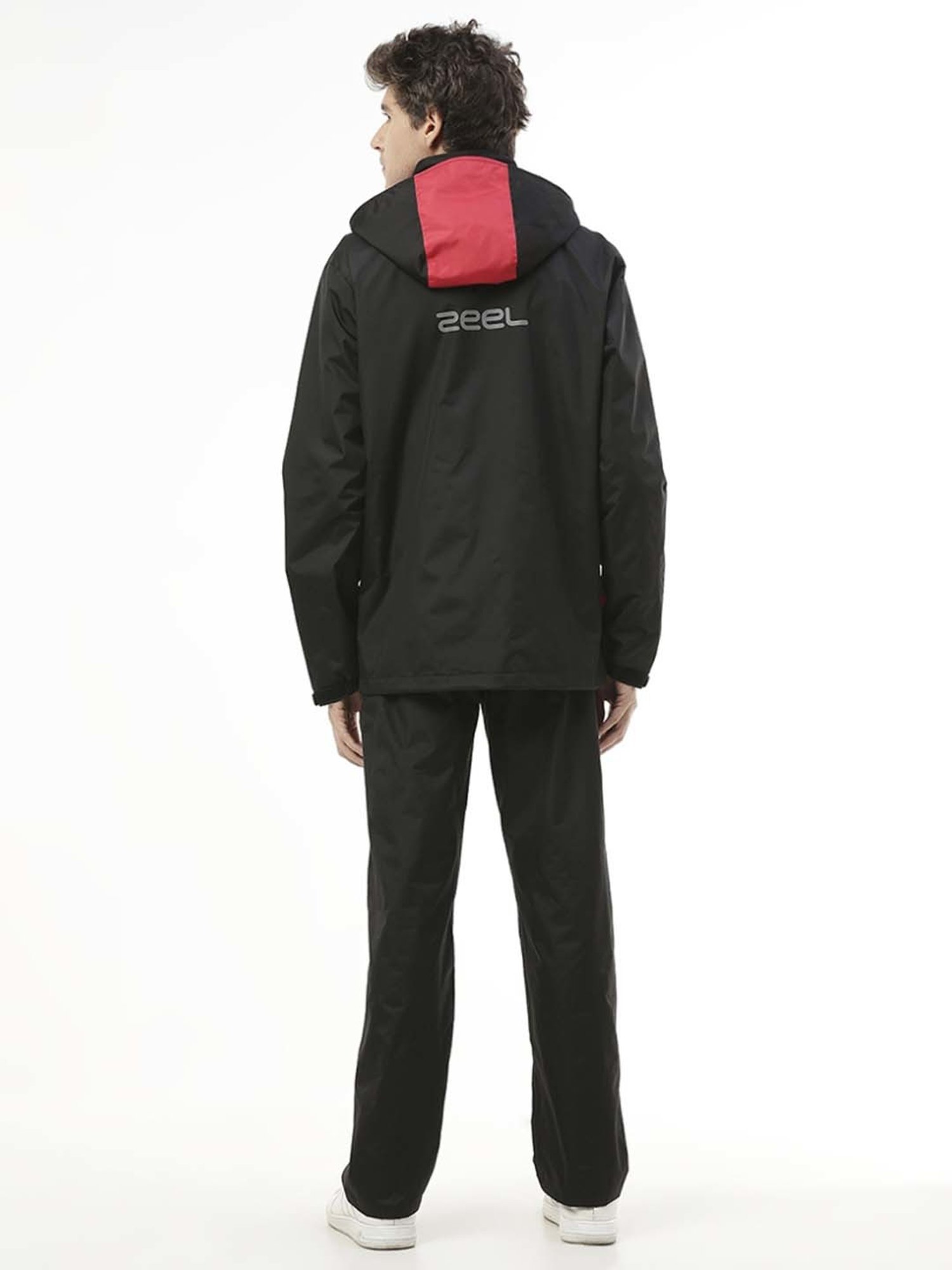 Buy Zeel Black & Red Rainwear Suit for Mens Online @ Tata CLiQ