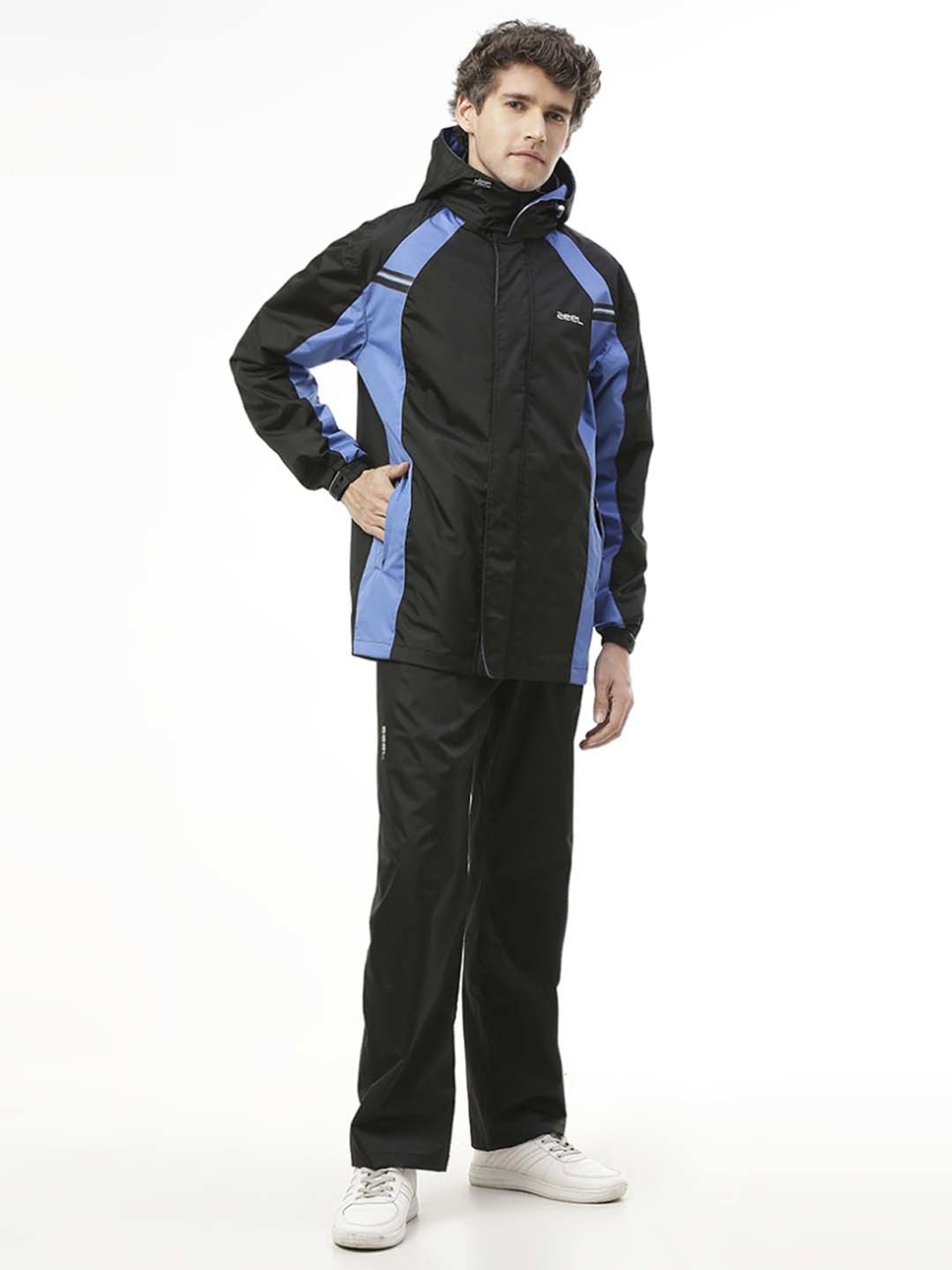 Buy Zeel Black & Blue Rainwear Suit for Mens Online @ Tata CLiQ