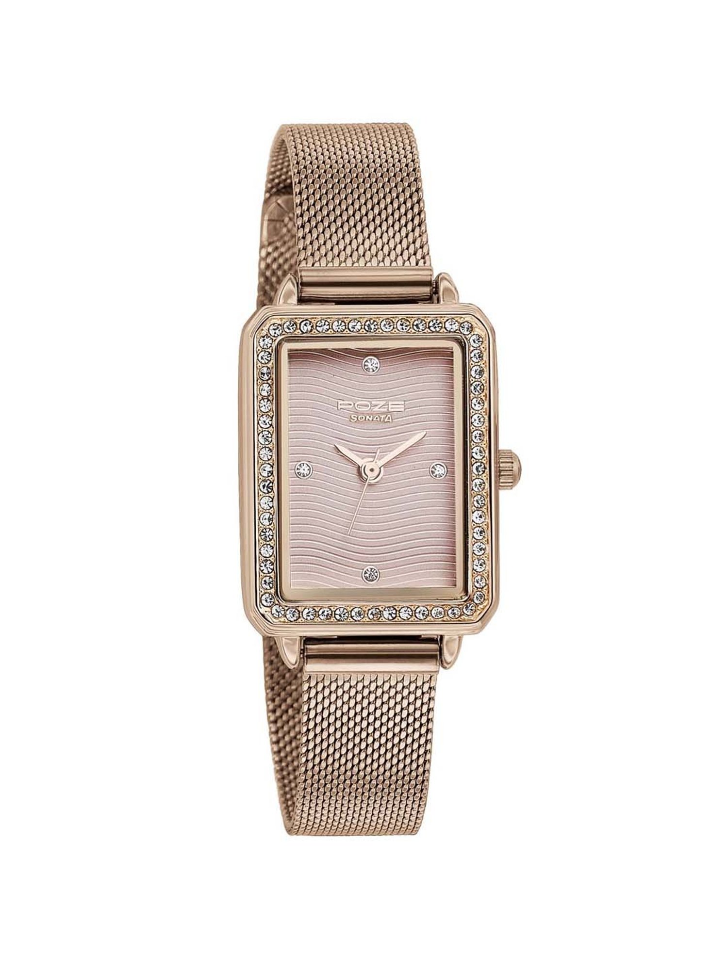 Buy Sonata Poze SP80059WM01W Analog Watch for Women at Best Price