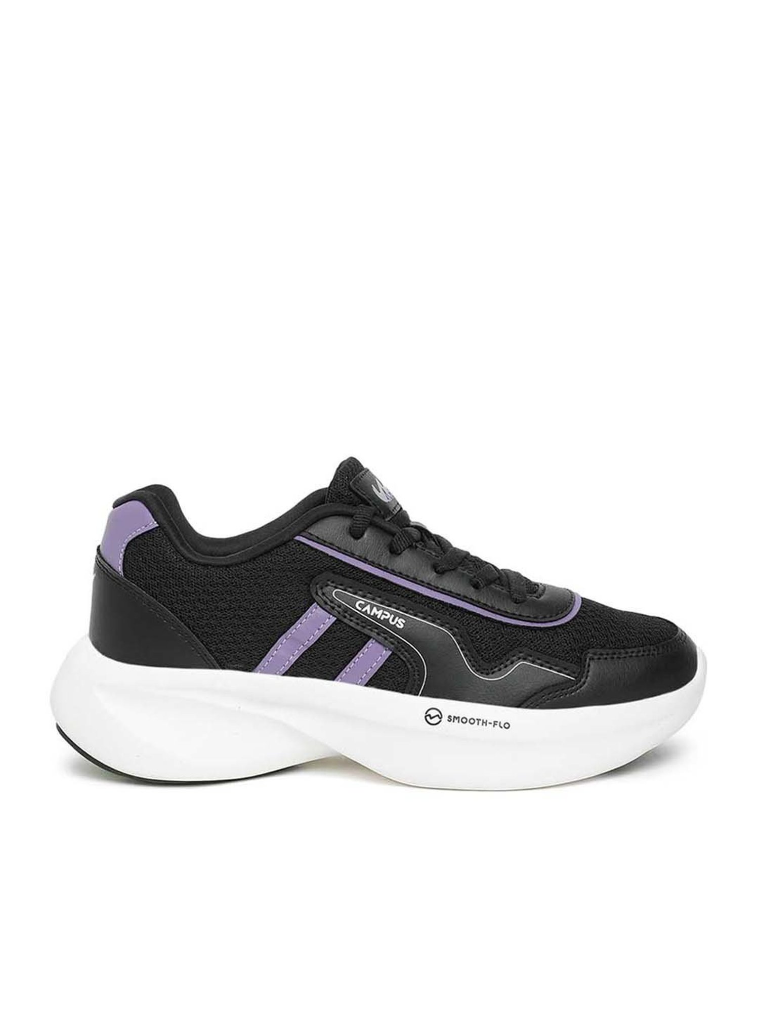 Buy Campus Women s HALL Black Running Shoes for Women at Best Price Tata CLiQ