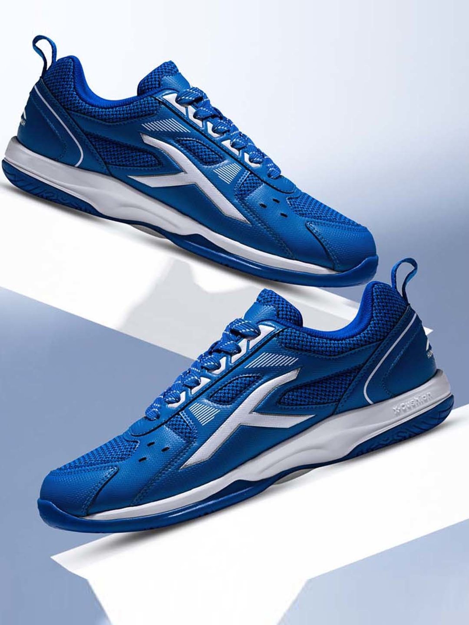 Buy Hundred Men's Raze Blue Indoor Court Shoes for Men at Best