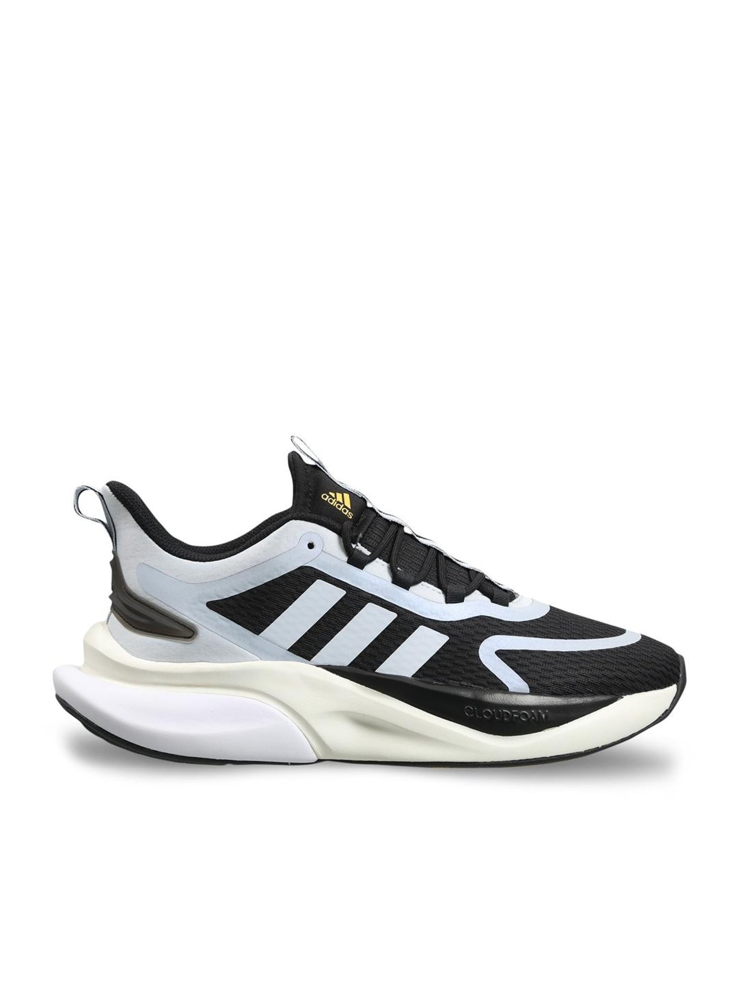 Buy Adidas Men s AlphaBounce Plus Black Running Shoes for Men at Best Price Tata CLiQ