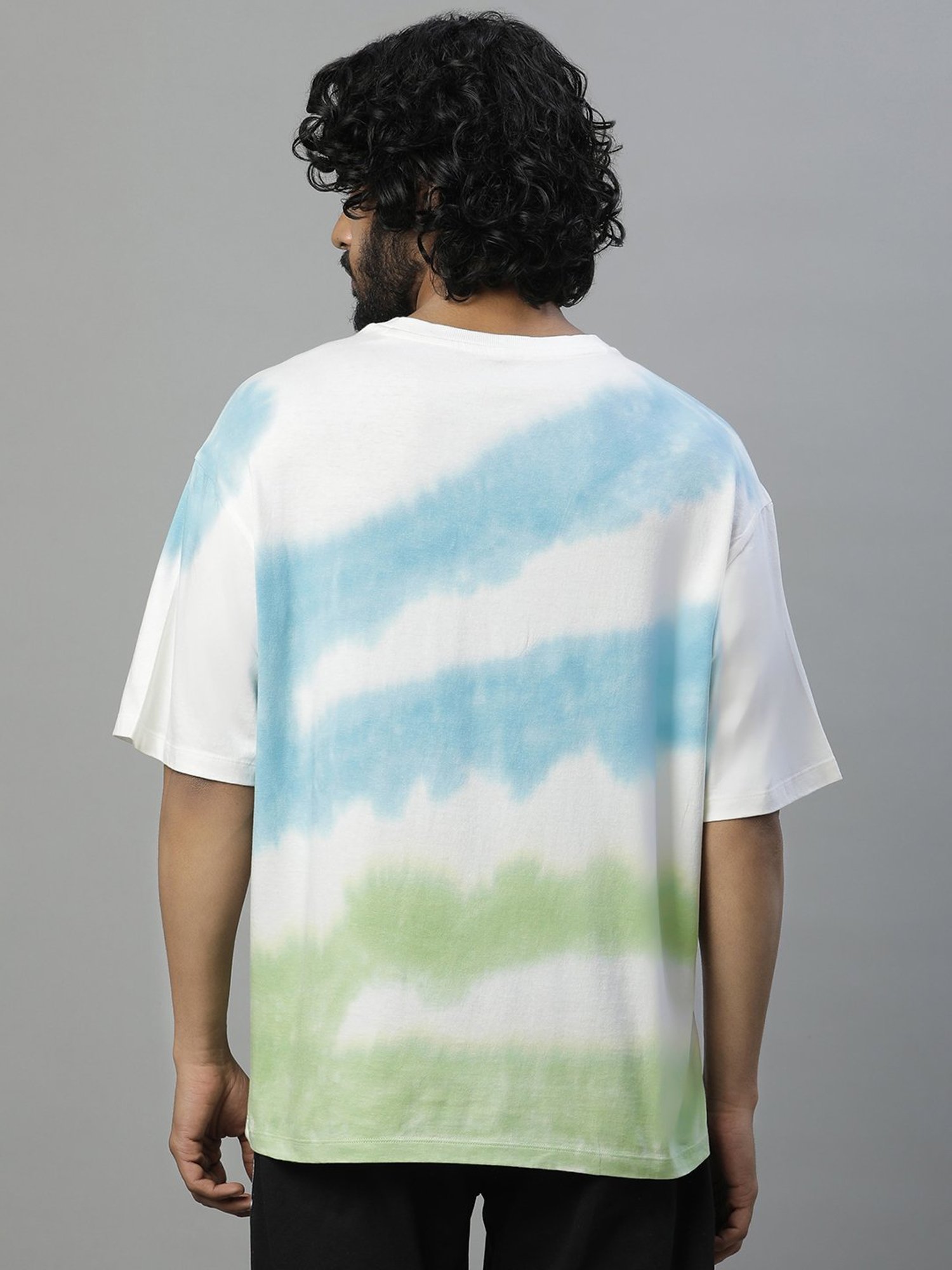 Buy Free Authority Off White Loose Fit Tom & Jerry Crew T-Shirt