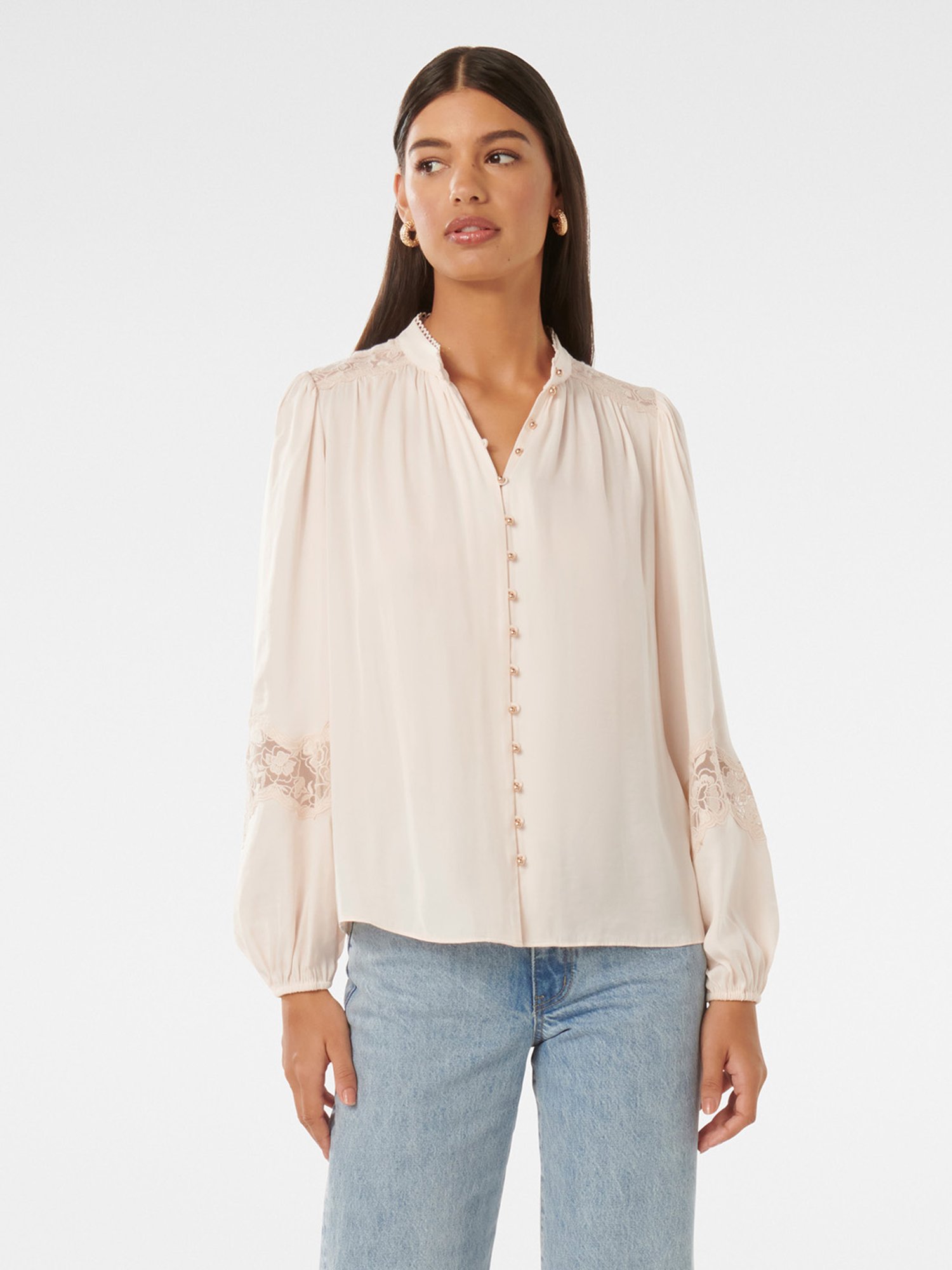 Her lip to】Alline Lace Blouse Her lip to】Alline Lace Blouse