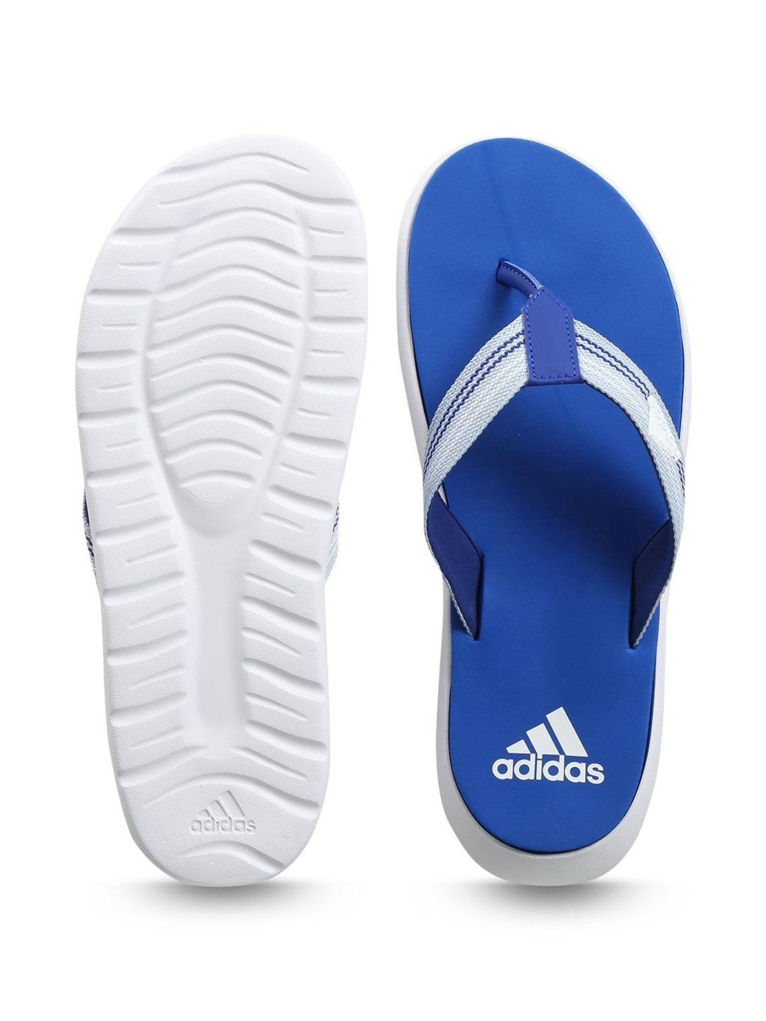 Buy Adidas Men s SOLEZ Blue Flip Flops for Men at Best Price Tata CLiQ