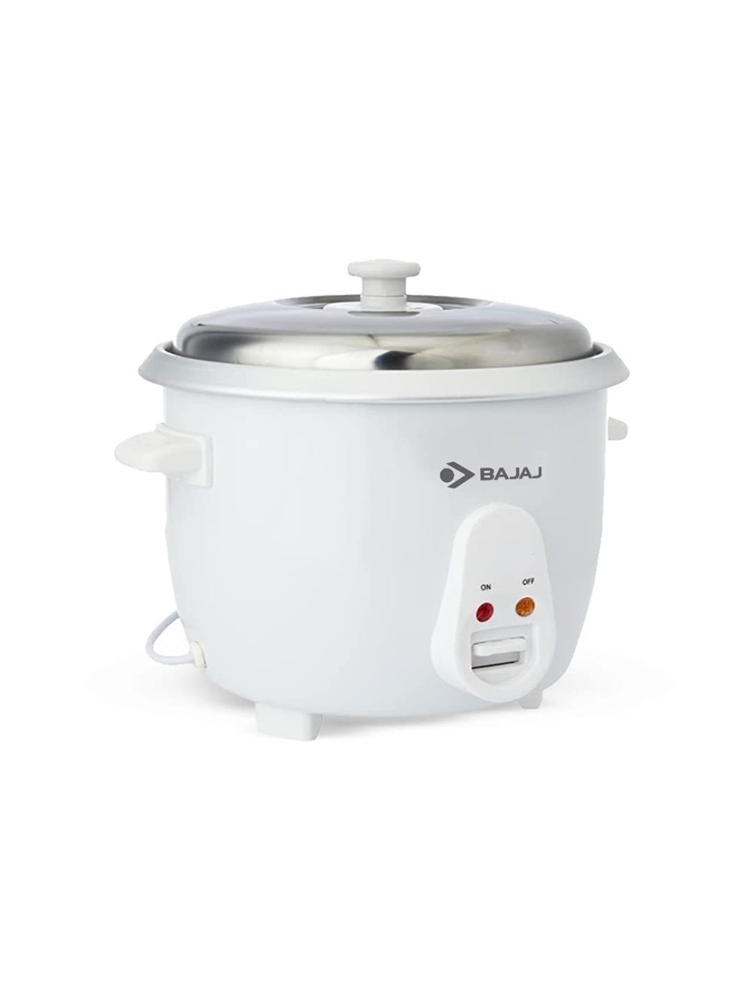 Buy Bajaj RCX 1.8 DLX Rice Cooker 1.8 Litre White Online At Best Price Tata CLiQ