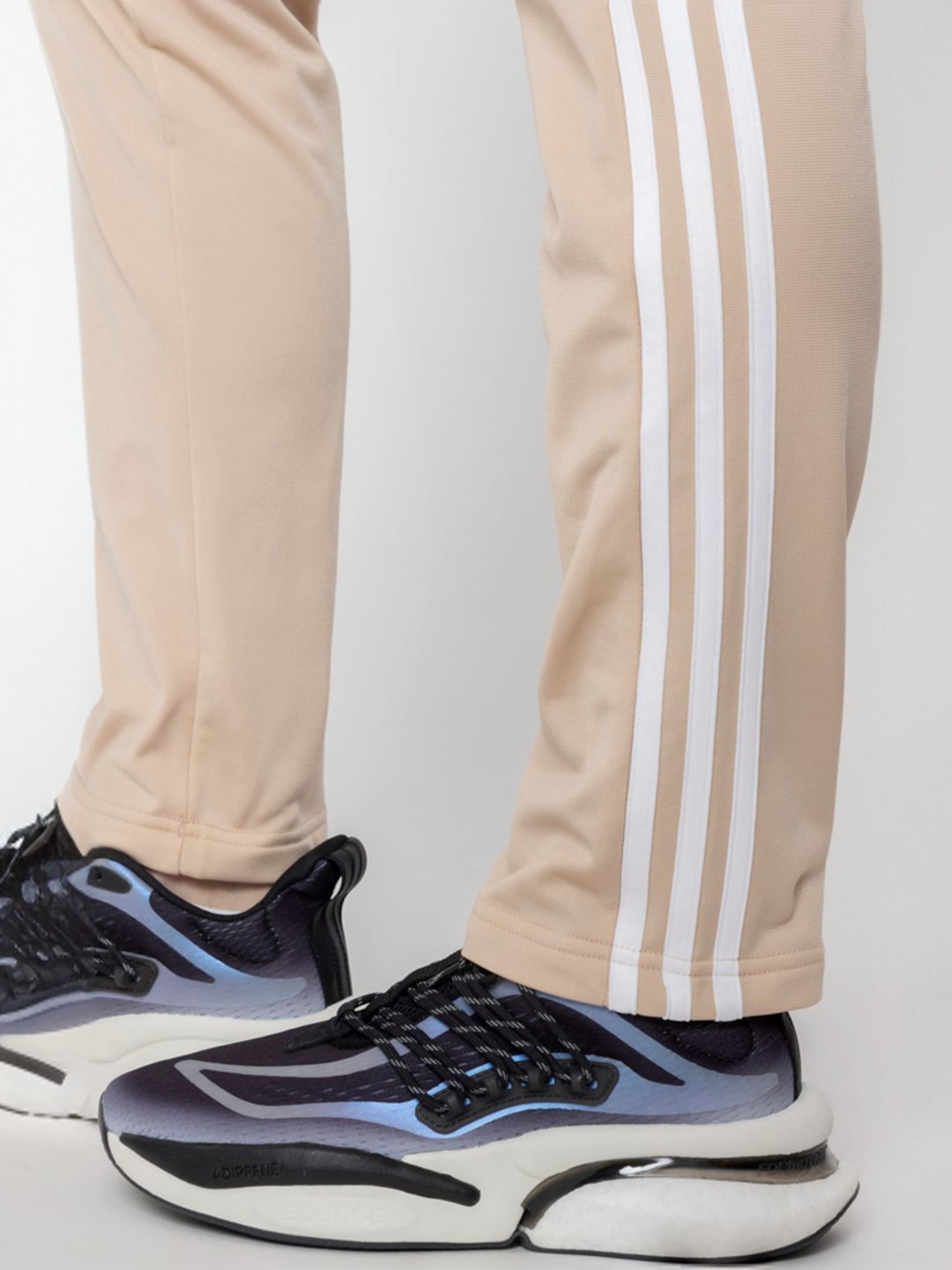 Beige adidas track pants hotsell