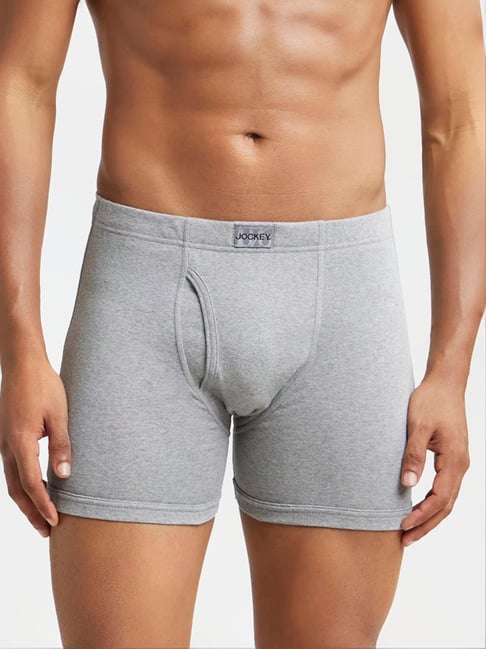 Jockey 8008 Men's Super Combed Cotton Rib Solid Boxer Brief with Ultrasoft Concealed Waistband-picture-17