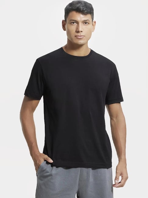 Jockey 2714 Men's Super Combed Cotton Rich Solid Round Neck Half Sleeve T-Shirt-picture-24