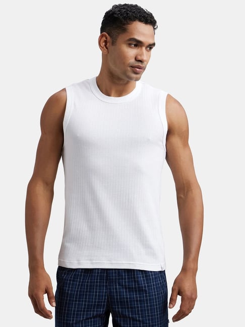 Buy Jockey White Muscle Tee 9930 for Men Online Tata CLiQ