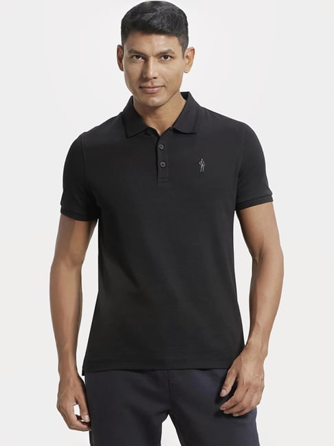 Jockey 3912 Men's Super Combed Cotton Rich Solid Half Sleeve Polo T-Shirt