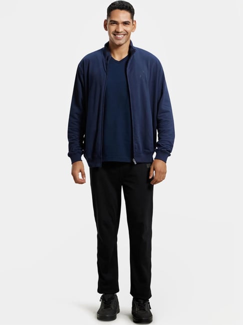 Buy Jockey Navy Regular Fit Jacket -2730 for Men Online @ Tata CLiQ