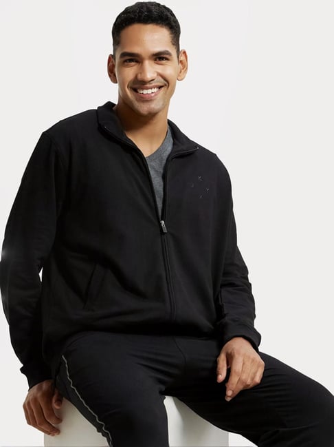 Buy Jockey Black Regular Fit Jacket -2730 for Men Online @ Tata CLiQ