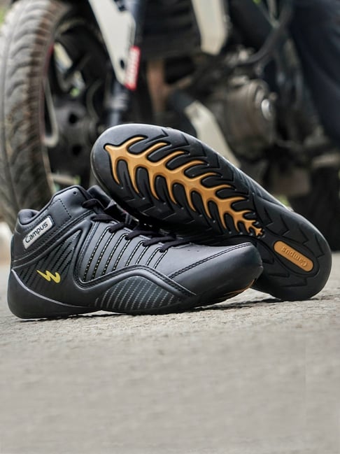 Buy Campus City-ride Black Running Shoes for Men at Best Price - Main Image