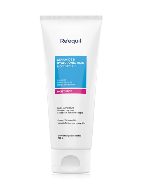 Re'equil Ceramide & Hyaluronic Acid Moisturiser - 100 gm