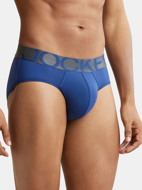 Buy Jockey Blue Comfort Fit Briefs for Mens Online @ Tata CLiQ