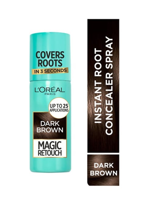 L'Oreal Paris Magic Retouch Instant Root Concealer Spray Dark Brown - 75 ml
