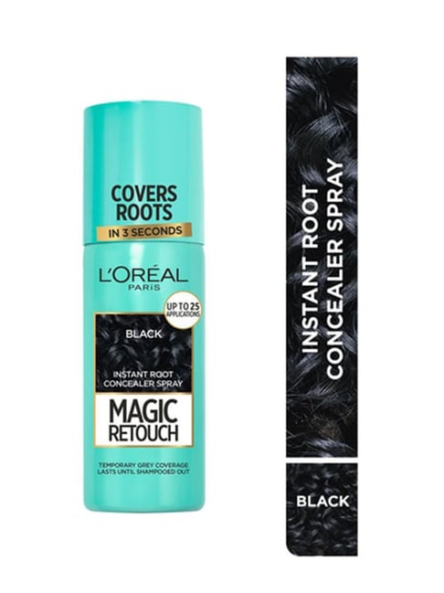 L'Oreal Paris Magic Retouch Instant Root Concealer Spray Black - 75 ml