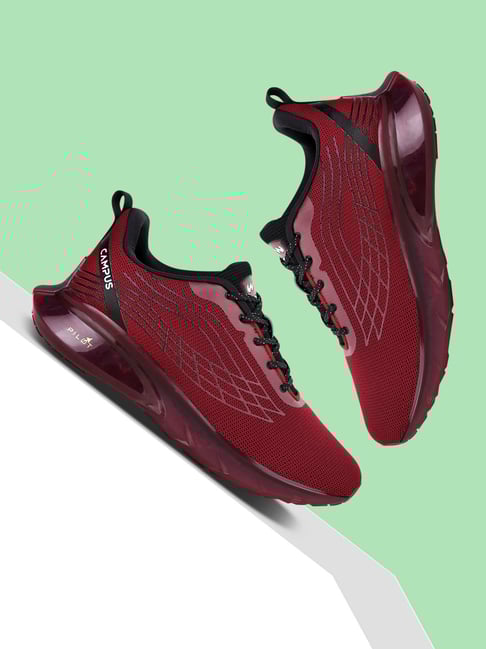 Campus Men's Kizer Maroon Running Shoes-picture-10