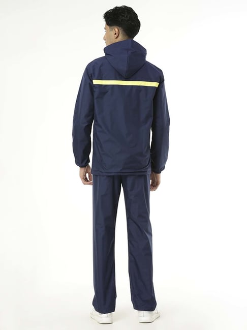 Apparel Rainwear Pvt Ltd Zeel Navy Raincoat Set