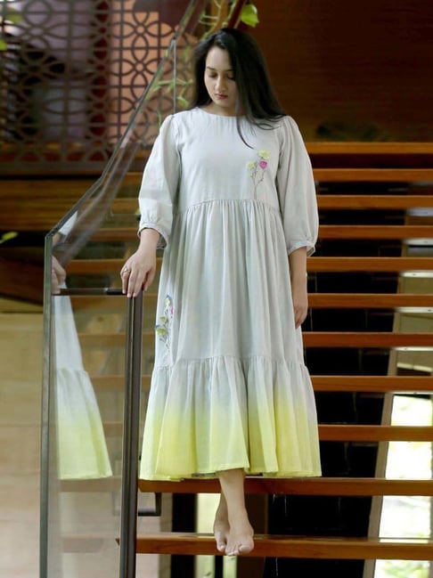 Stitched Poetry Summer Of Love Dress