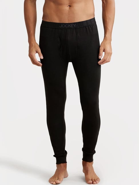 Jockey 2623 Men's Soft Touch Microfiber Fleece Thermal Long John with Stay  Warm Technology